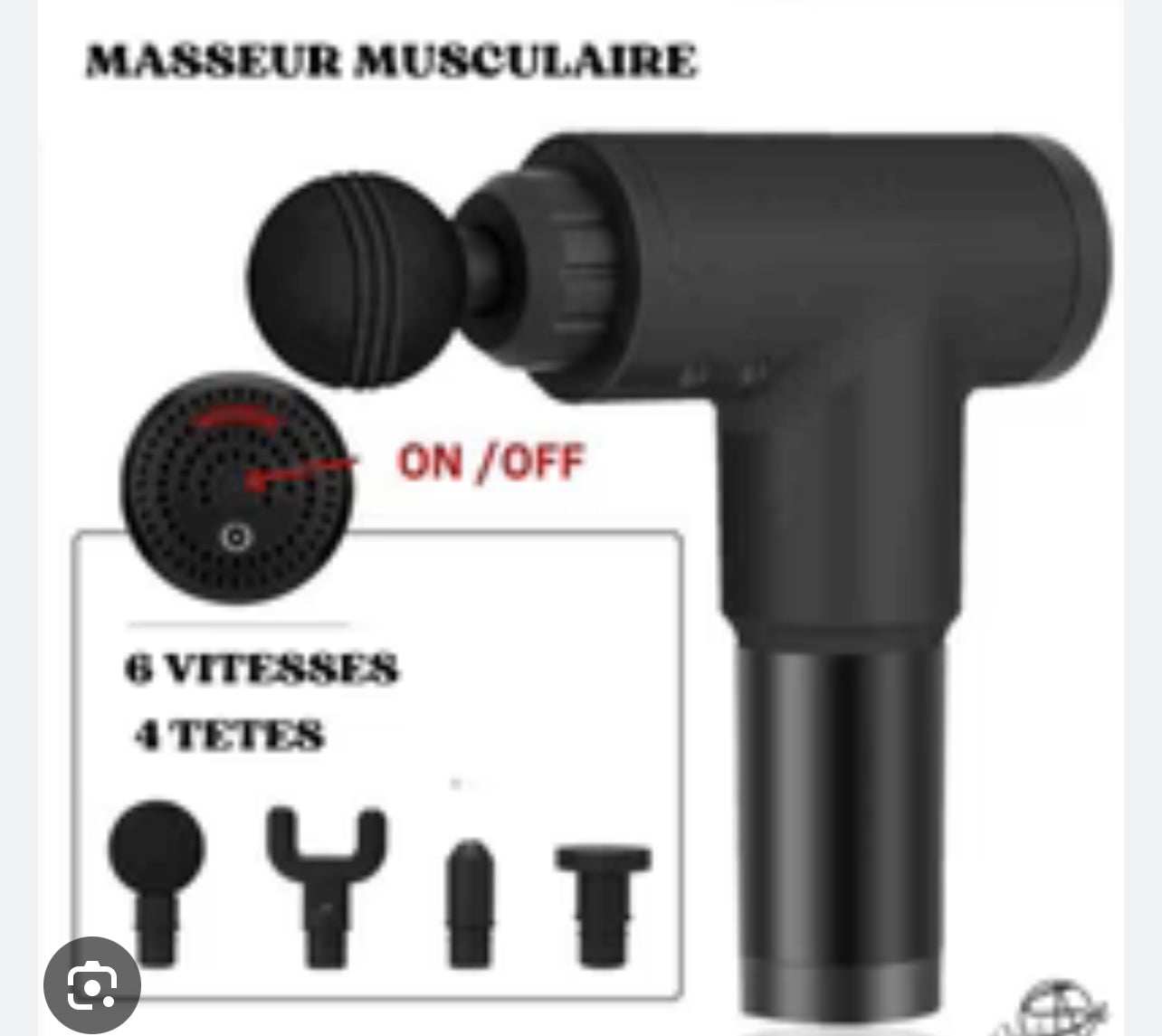 Pistolet de Massage