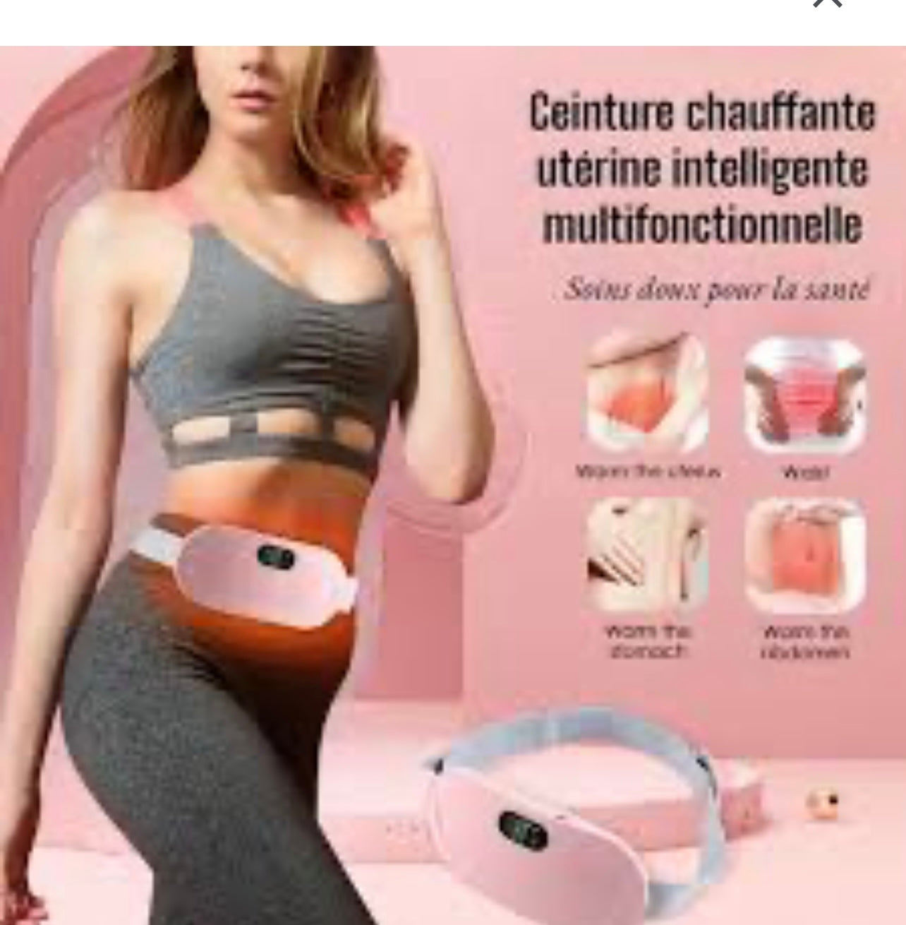 Ceinture pour Règles douloureuses